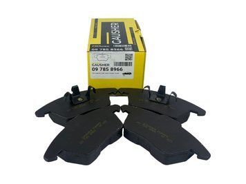 09 785 8966 GAUSHER Колодки гальмівні передні VW Caddy III 2004- (без датчиків) (вушка вниз) 09 785 8966 фото