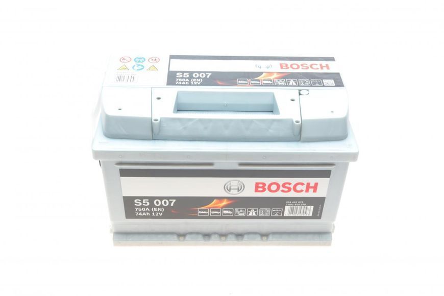 0 092 S50 070 BOSCH Акумулятор 74 Ah / 750A 0 092 S50 070 фото