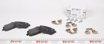 1K0 698 451 G VAG Колодки гальмівні задні VW Caddy III / Passat / Golf V / VI / Tiguan / Touran / Audi A3 / A4 / A6 2004- 1K0 698 451 G фото