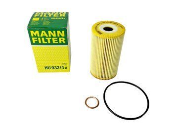 HU 932/4 X MANN-FILTER Фільтр масляний MB 609 - 811 - 814 (OM 364 - 366) HU 932/4 X фото