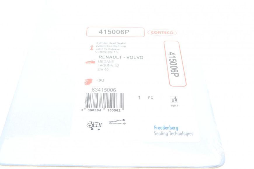 CO415006P CORTECO Прокладка ГБЦ Renault Master / Trafic / Kangoo / Opel Movano / Vivaro 1.9 DTI / DCI 2001- CO415006P фото
