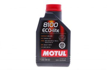 839511 MOTUL Олива моторна Ford 5W30 ECO-lite 8100 1 л. 839511 фото