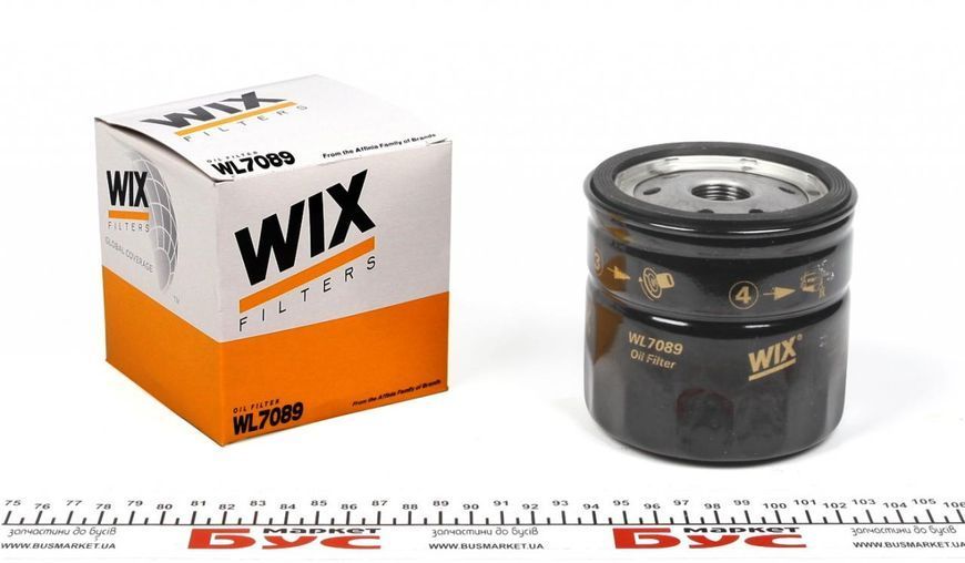 WX WL7089 WIX FILTERS Фільтр масляний Ford Transit 1986-1999 / Transit Connect 1.8 TD / TDCI WX WL7089 фото