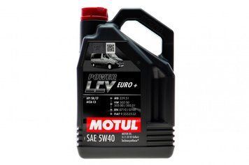 872151 MOTUL Олива моторна MB Sprinter 906/VW Crafter/T5 5W40 Power LCV Euro+ (MB 229.51/VW 502.00/505.00) 5 л. 872151 фото