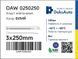 DAW 0250250 DEKSAUTO Хомут нейлоновий (білий) (3x250) DAW 0250250 фото 2
