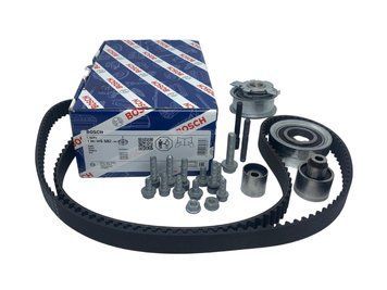 1 987 946 582 BOSCH Комплект ГРМ VW Crafter T5 2.0 TDI / Caddy III 1.6 - 2.0 TDI 2008 - (ремінь / 4 ролики) 1 987 946 582 фото