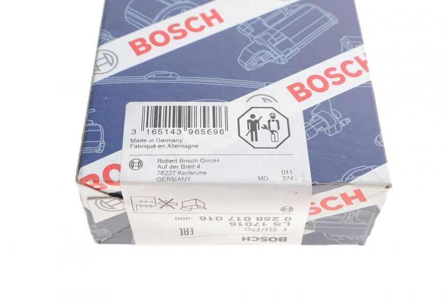 0 258 017 016 BOSCH Лямбда зонд MB Sprinter 906/Vito 639 (OM 642) 2006- 0 258 017 016 фото