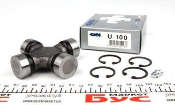 U-100 LOBRO Хрестовина кардана Ford Transit / Iveco Daily (д. 27x81.75 мм.) U-100 фото