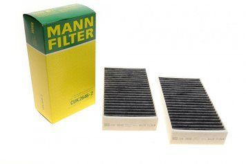 CUK 2646-2 MANN-FILTER Фільтр салону MB ML/GL W164/G-class W463 (вугільний) (комплект) CUK 2646-2 фото
