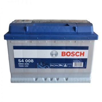 0 092 S40 080 BOSCH Акумулятор 74 Ah / 680A 0 092 S40 080 фото