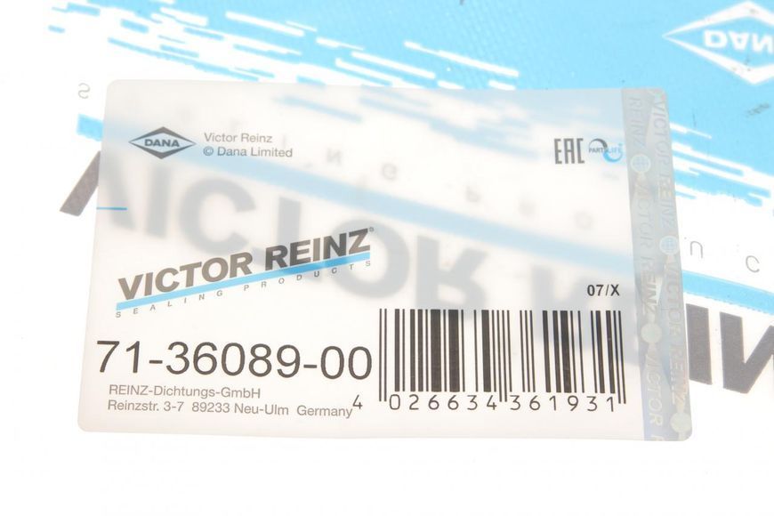 71-36089-00 VICTOR REINZ Прокладка випускного колектора VW LT 2.8 TDI 71-36089-00 фото