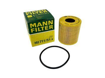 HU 711/51 X MANN-FILTER Фільтр масляний Ford Transit V-347 2.2 - 2.4 TDCI / Fiat Ducato / Scudo 2.0 JTD 2006- HU 711/51 X фото