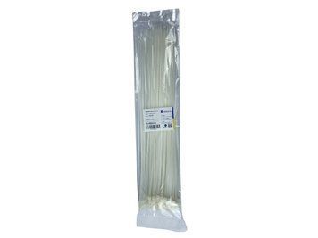 DAW 0460450 DEKSAUTO Хомут нейлоновий (білий) (5x450) DAW 0460450 фото