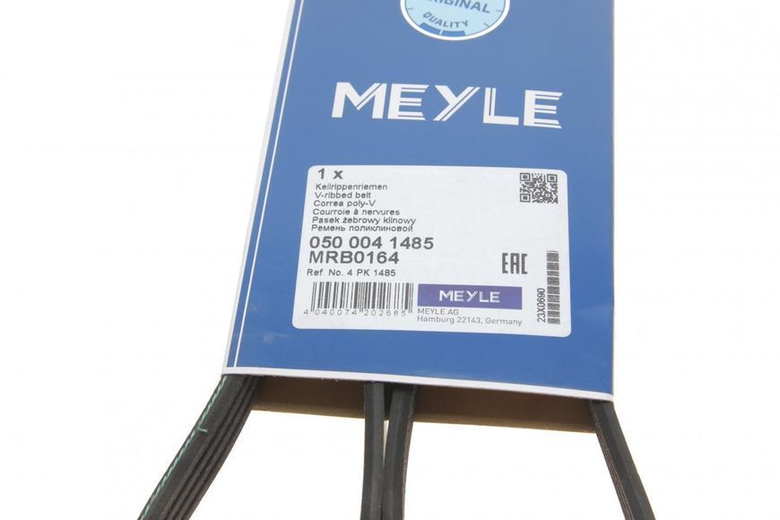 050 004 1485 MEYLE Ремінь струмковий Ford Transit 2.5 TD (4 PK 1485) 050 004 1485 фото