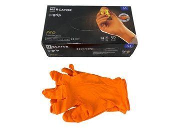 RP300250030001M MERCATOR Рукавички одноразові M (помаранчеві) (50 шт.) RP300250030001M фото