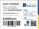 DAO 0760405 DEKSAUTO Хомут нейлоновий з низьким профілем (помаранчевий) (8x400) DAO 0760405 фото 2