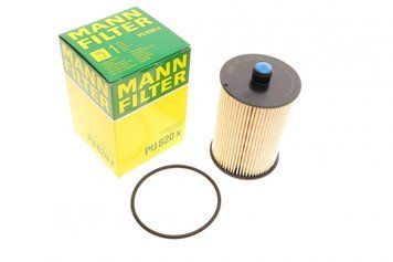 PU 820 X MANN-FILTER Фільтр паливний VW LT 2.8 TDI 2002-(116 кВт) PU 820 X фото