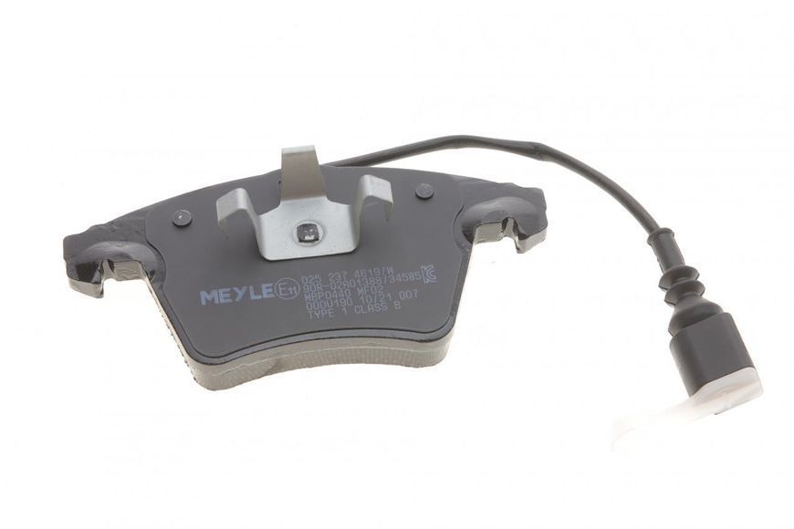 025 237 4619/W MEYLE Колодки гальмівні передні VW T5 1.9 - 2.0 - 2.5 TDI 2003- (з датчиками) 025 237 4619/W фото