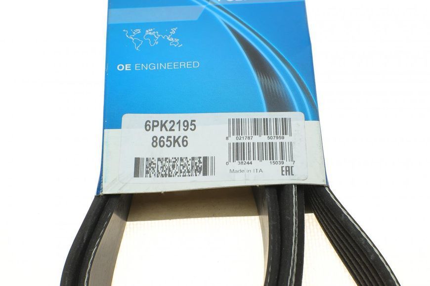 6 PK 2195 DAYCO Ремінь струмковий MB Sprinter 901 - 904 (OM 611 - 612) (- AC) 6 PK 2195 фото