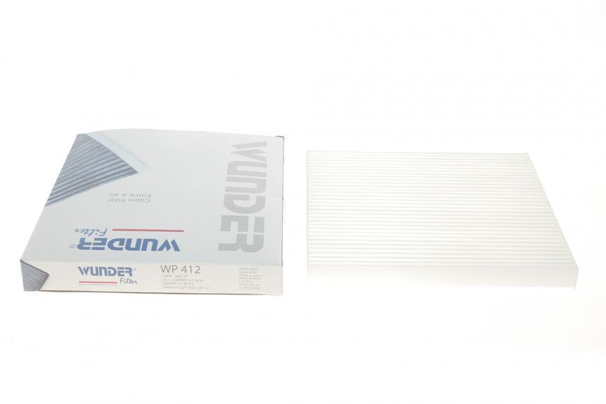 WP 412 WUNDER FILTER Фільтр салону Fiat Ducato / Peugeot Boxer 2006- WP 412 фото