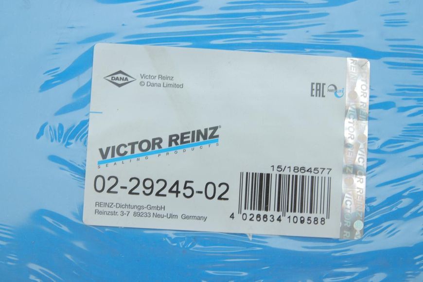 02-29245-02 VICTOR REINZ Комплект прокладок (верхні) MB Sprinter TDI (312 - 412) / Vario 612 (OM 602) 02-29245-02 фото