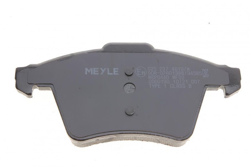 025 237 4619/W MEYLE Колодки гальмівні передні VW T5 1.9 - 2.0 - 2.5 TDI 2003- (з датчиками) 025 237 4619/W фото