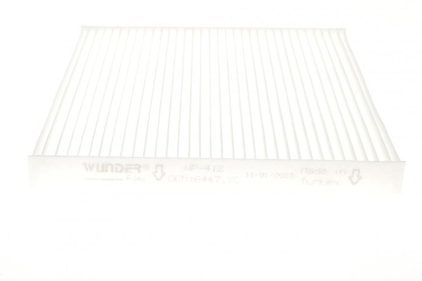 WP 412 WUNDER FILTER Фільтр салону Fiat Ducato / Peugeot Boxer 2006- WP 412 фото