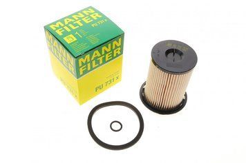 PU 731 X MANN-FILTER Фільтр паливний Renault Master / Trafic / Opel Movano / Vivaro 1.9 - 2.2 - 2.5 DCI / DTI 2001- PU 731 X фото