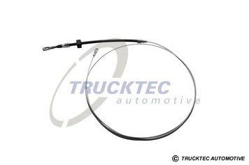 02.35.261 TRUCKTEC AUTOMOTIVE Трос ручника MB Sprinter 901 - 903 1995 - 2006 (центральний) (довга база) (2500 мм.) 02.35.261 фото