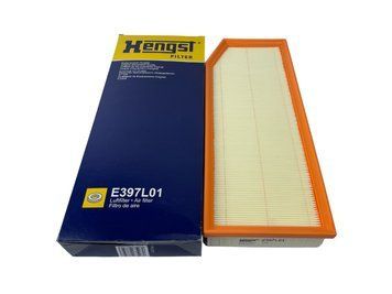 E397L01 HENGST FILTER Фільтр повітряний MB W203 / W210 / W461 / W463 / W163 / W220 (OM 611 - 612 - 613) E397L01 фото