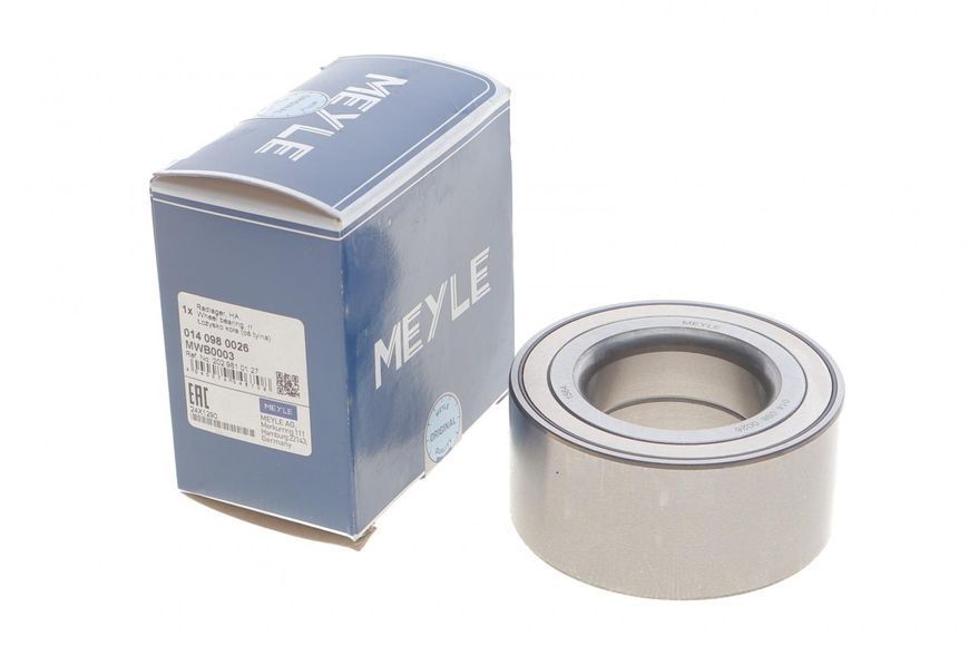 014 098 0026 MEYLE Підшипник задньої маточини MB W124 / W201 / W202 / W210 1983- (45x84x39) 014 098 0026 фото